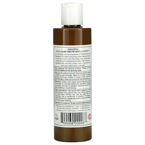 Maui Babe, Amazing Browning Lotion, лосьон для загара, 236 мл #1