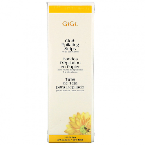 Gigi Spa, Тканевые полоски для депиляции, для мягкого воска, большие, 100 шт. #1