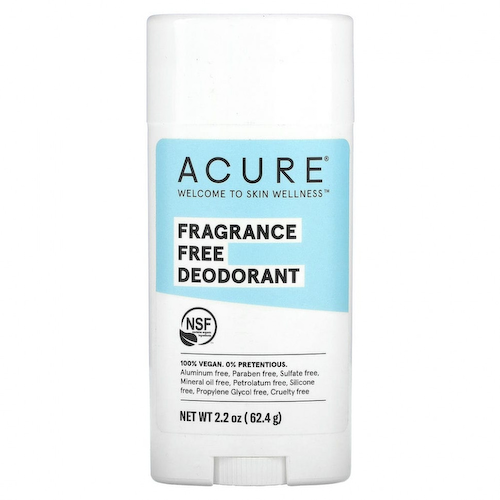 Acure, Дезодорант, без отдушки, 63,78 г (2,25 унции) #1