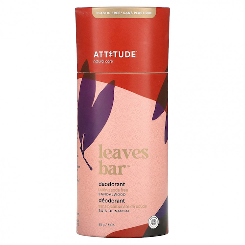 ATTITUDE, Leaves Bar, дезодорант, сандаловое дерево, 85 г (3 унции) #1