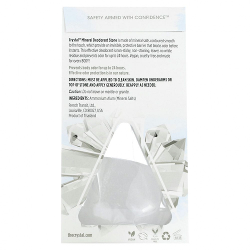 Crystal Body Deodorant, Минеральный дезодорант, без запаха, 140 г (5 унций) #1
