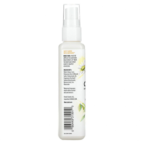Crystal Body Deodorant, Минеральный дезодорант-спрей с ромашкой и зеленым чаем, 118 мл (4 жидких унции) #1