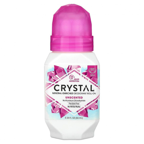 Crystal Body Deodorant, минеральный шариковый дезодорант, без запаха, 66 мл (2,25 жидк. унции) #1
