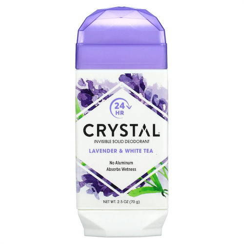 Crystal Body Deodorant, Натуральный дезодорант, лаванда и белый чай, 2,5 унц. (70 г) #1