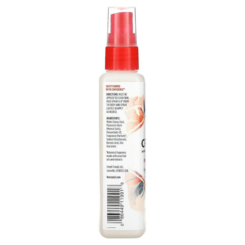 Crystal Body Deodorant, Обогащенный минералами дезодорант, гранат, 118 мл (4 жидк. Унции) #1
