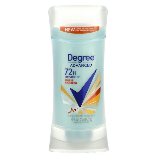 Degree, Advanced, 72H MotionSense, дезодорант-антиперспирант, контроль стресса, 74 г (2,6 унции) #1