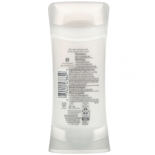 Dove, 0% алюминиевый дезодорант, масло ши, 2,6 унции (74 г) #1