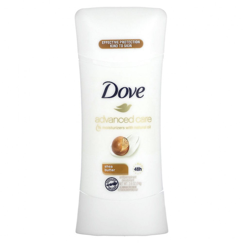 Dove, Advanced Care, дезодорант-антиперспирант, масло ши, 74 г (2,6 унции) #1