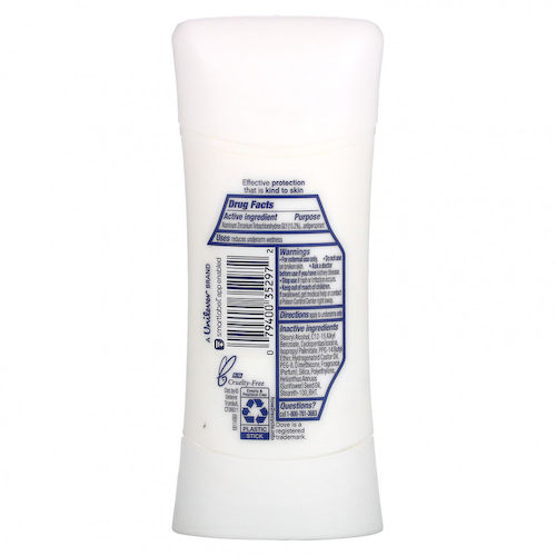 Dove, Advanced Care, дезодорант-антиперспирант, свежесть, 74 г (2,6 унции) #1