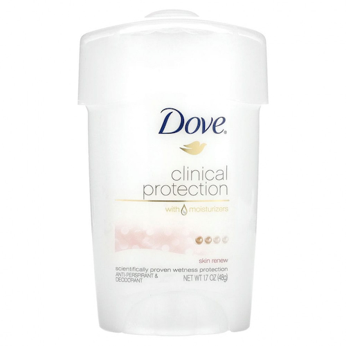 Dove, Clinical Protection, Prescription Strength, дезодорант-антиперспирант, восстановление кожи, 48 г (1,7 унции) #1