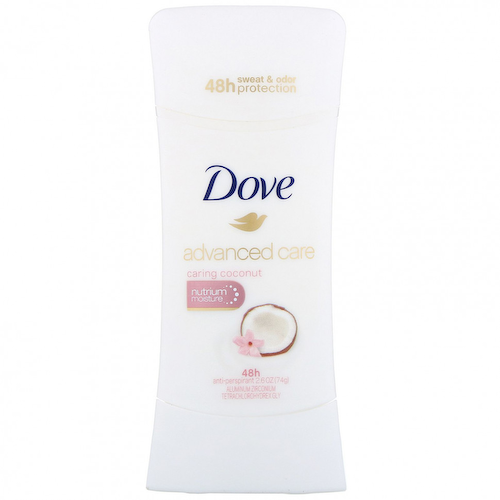 Dove, Дезодорант-антиперспирант Advanced Care, аромат «Кокос», 74 г #1