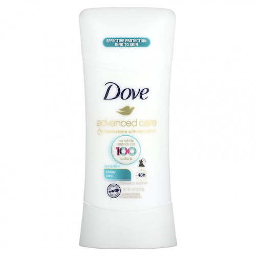 Dove, Дезодорант-антиперспирант Advanced Care, невидимый, аромат «Истинная прохлада», 74 г #1