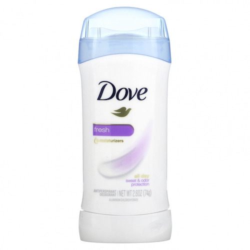 Dove, Дезодорант-антиперспирант, свежий, 74 г (2,6 унции) #1
