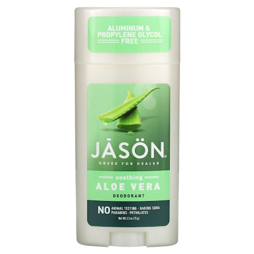 Jason Natural, успокаивающий дезодорант-стик с алоэ вера, 71 г (2,5 унции) #1