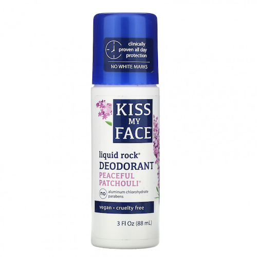 Kiss My Face, Жидкий дезодорант, умиротворяющие пачули, 88 мл (3 жидк. Унции) #1