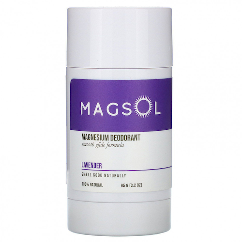 Magsol, Магниевый дезодорант, лаванда, 95 г (3,2 унции) #1