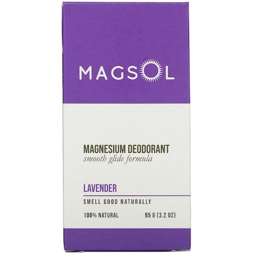 Magsol, Магниевый дезодорант, лаванда, 95 г (3,2 унции) #1