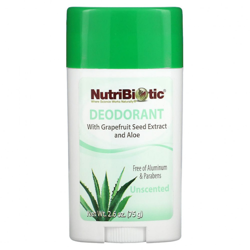 NutriBiotic, дезодорант, без запаха, 75 г (2,6 унции) #1