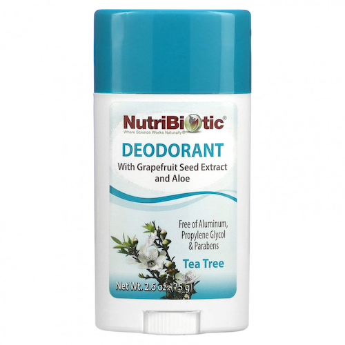 NutriBiotic, Дезодорант, чайное дерева, 2.6 унции (75 г) #1