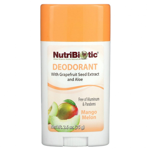 NutriBiotic, дезодорант, дыня с манго, 75 г (2,6 унции) #1