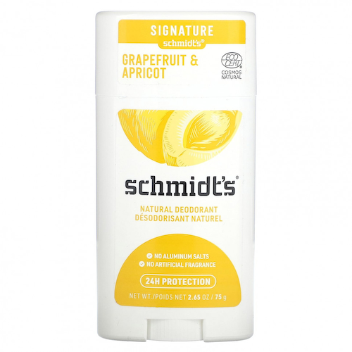 Schmidt's, Натуральный дезодорант, грейпфрут и абрикос, 75 г (2,65 унции) #1