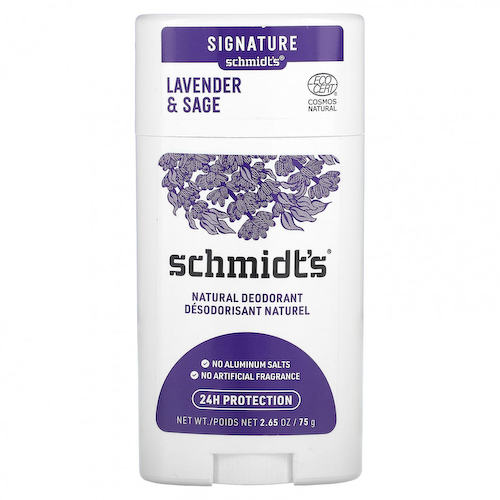 Schmidt's, Натуральный дезодорант, лаванда и шалфей, 75 г (2,65 унции) #1