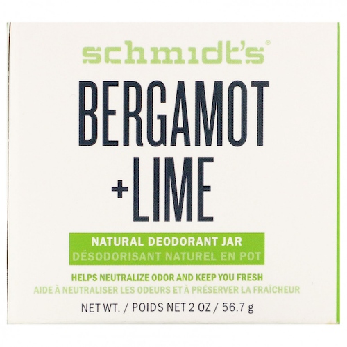 Schmidt's, Натуральный дезодорант в баночке, бергамот и лайм, 56,7 г (2 унции) #1