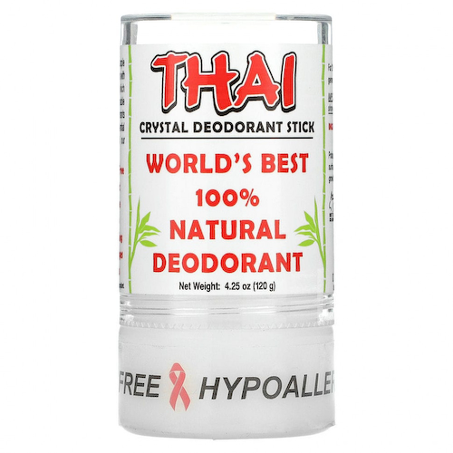 Thai Deodorant Stone, Дезодорант-стик Thai Crystal, 4,25 унции (120 г) #1
