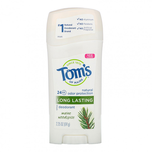 Tom's of Maine, Натуральный дезодорант, стойкий, мэн, 64 г (2,25 унции) #1
