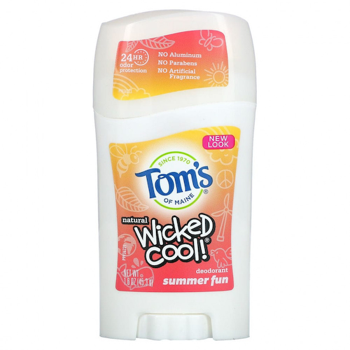 Tom's of Maine, Wicked Cool, натуральный дезодорант, летние развлечения, 45,3 г (1,6 унции) #1