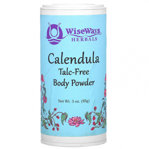 WiseWays Herbals, Порошок для тела с календулой, 85 г (3 унции) #1