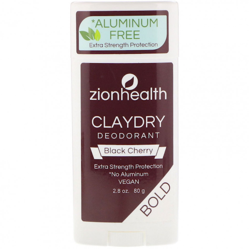Zion Health, Bold, ClayDry, дезодорант, «Черешня», 80 г (2,8 унции) #1