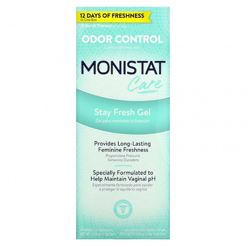 Monistat, Care, контроль запаха, гель Stay Fresh, 4 предварительно заполненных геля-аппликатора, по 2,3 г (0,08 унции) #1