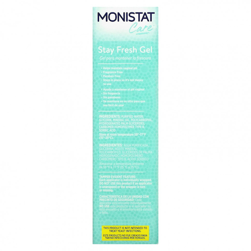 Monistat, Care, контроль запаха, гель Stay Fresh, 4 предварительно заполненных геля-аппликатора, по 2,3 г (0,08 унции) #1