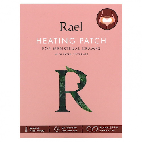 Rael, Согревающие пластыри при менструальных спазмах, 3 шт. #1