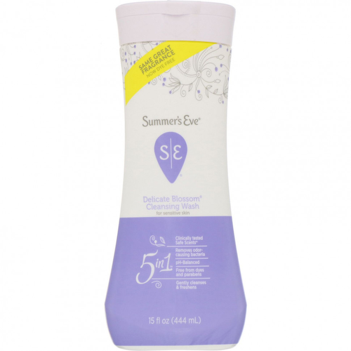 Summer's Eve, Очищающее средство 5 in 1, Delicate Blossom, 444 мл #1