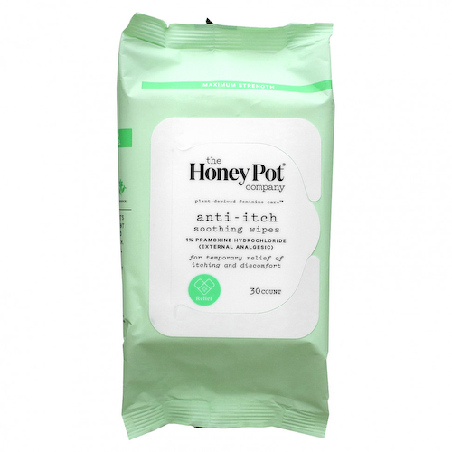The Honey Pot Company, Anti-Itch Soothing Wipes , 30 Count #1