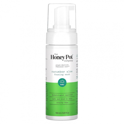 The Honey Pot Company, Пенка для умывания, огурец и алоэ, 163 мл (5,51 жидк. Унции) #1