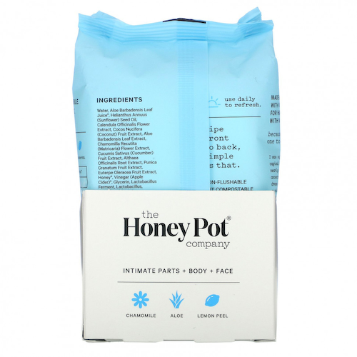 The Honey Pot Company, Салфетки для чувствительной кожи, 30 шт. #1