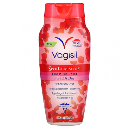 Vagisil, Scentsitive Scents, ежедневное средство для интимной гигиены, Rose All Day, 354 мл (12 жидк. Унций) #1