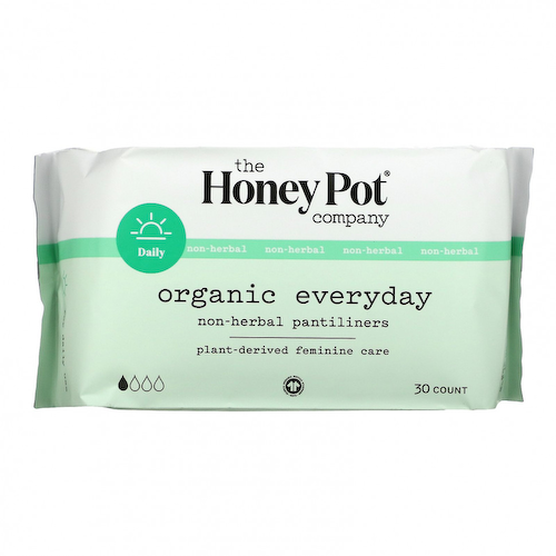 The Honey Pot Company, Органические прокладки на каждый день без трав, 30 шт. #1