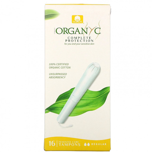 Organyc, Тампоны, обычные, 16 тампонов #1