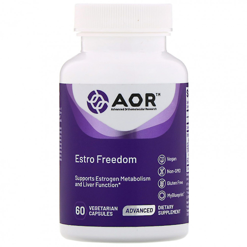 Advanced Orthomolecular Research AOR, Estro Freedom, 60 вегетарианских капсул #1