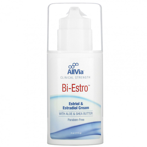 AllVia, Clinical Strength Bi-Estro, крем с эстриолом и эстрадиолом, 113 г (4 унции) #1