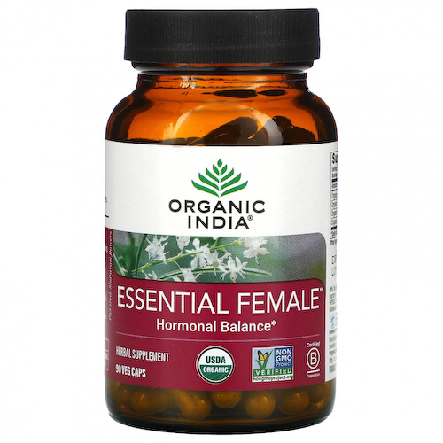 Organic India, Essential Female, Hormonal Balance, 90 растительных капсул #1