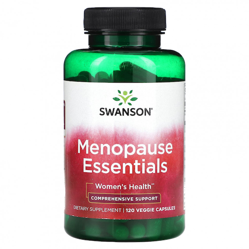 Swanson, Menopause Essentials, 120 растительных капсул #1