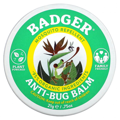 Badger Company, Бальзам для защиты от насекомых с цитронеллой и розмарином, 21 г (0,75 унции) #1