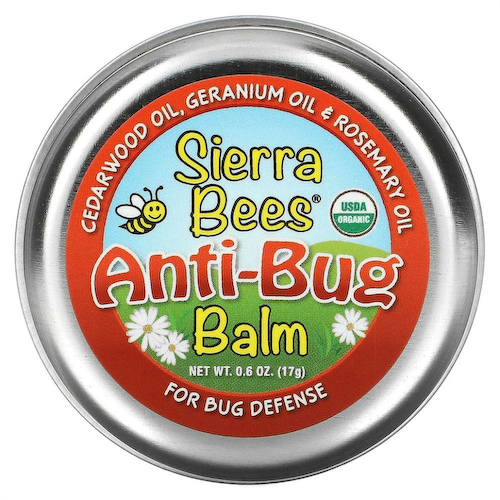 Sierra Bees, бальзам против насекомых, масло кедра, герани и розмарина, 17 г (0,6 унции) #1