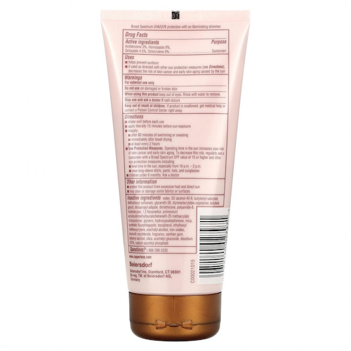 Coppertone, Glow, Shimmer, солнцезащитный лосьон, SPF 50, 148 мл (5 жидк. Унций) #1