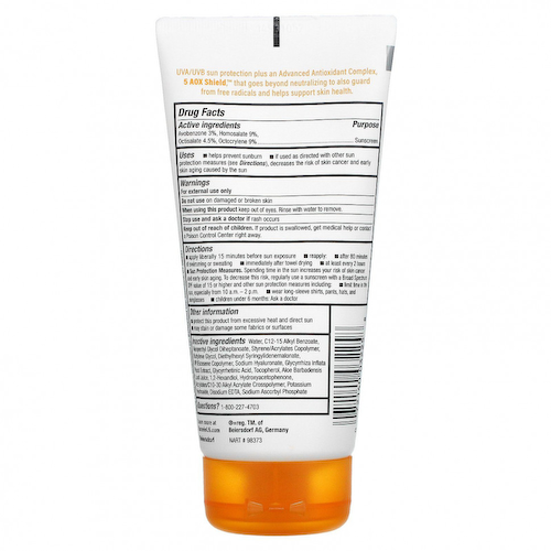 Eucerin, Advanced Hydration, легкий солнцезащитный лосьон, SPF 50, без отдушек, 150 мл (5 жидк. Унций) #1
